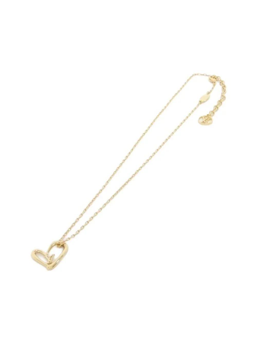 Louis Vuitton Collier Heart Foreign Love Necklace